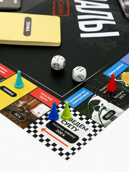 Настольная экономическая игра «РЕШАЛЫ», 2-6 игроков