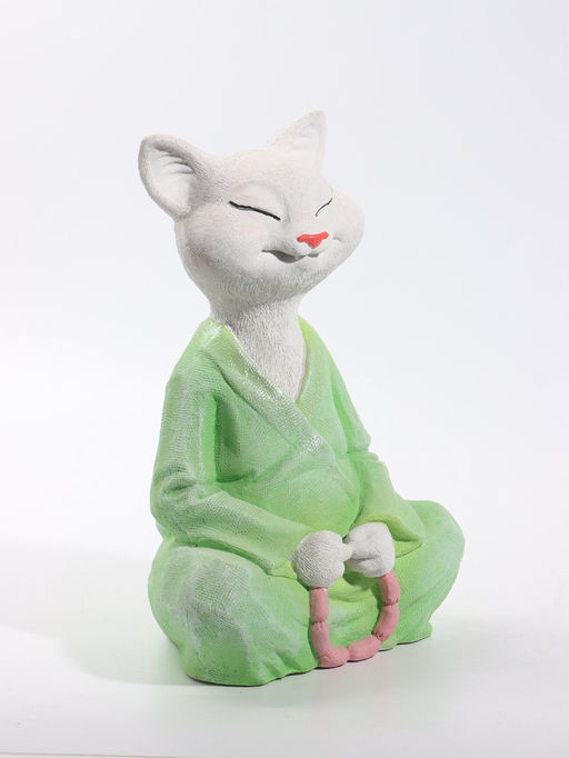 Фигура "Кот Кол Ба Сан" 22х16х32 см