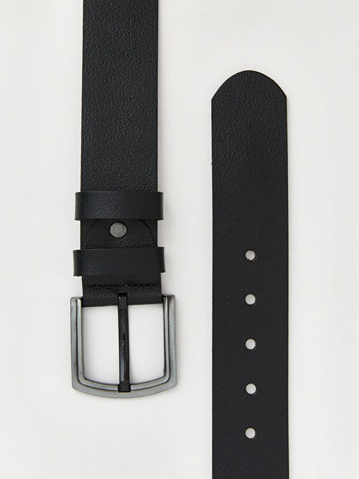 Deri G?r?n?ml? Erkek Kemer