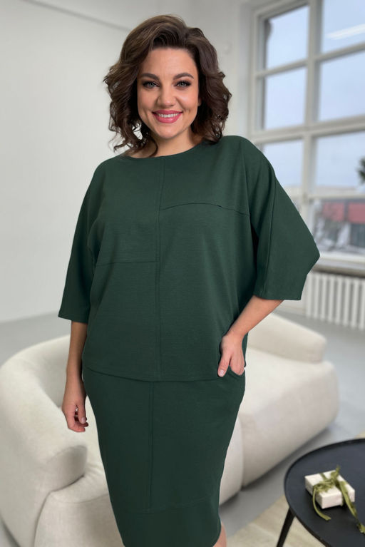 Юбка Rumoda 2095 темно-зеленый  фото 3