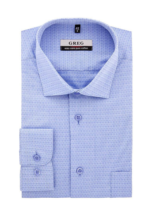 Сорочка мужская длинный рукав GREG 223/131/6034/Z_GB  фото 2
