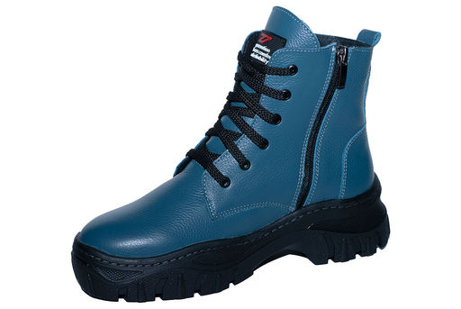 Ботинки женские из натуральной кожи НАТУРАЛЬНЫЙ МЕХ - Dynamic фото 2