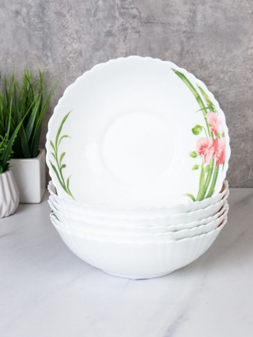 Набор суповых тарелок 6 штук 650 мл 175 мм / O302007CE BB405 /уп 4/ Орхидея - ГалеонТрейд фото 2