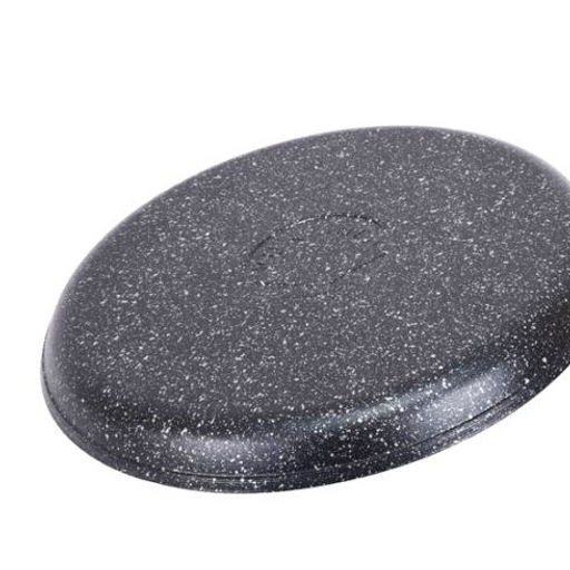 Сковорода блинная алюмин. 220мм (АП) темный мрамор (сбмт220-1а) (Кукмара)