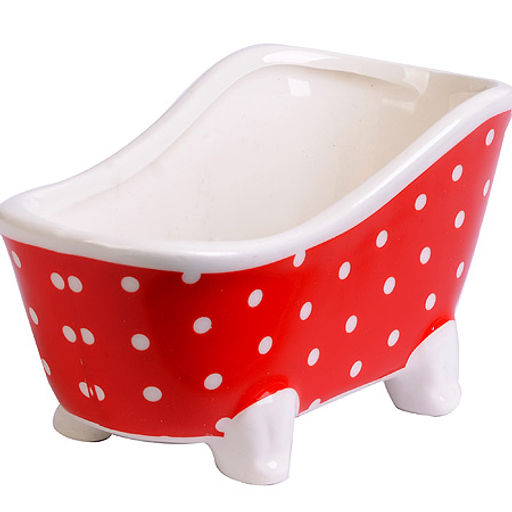 25856 Подставка д/губки 150мл Красный Узор LR(х72) - Mayer&boch фото 2