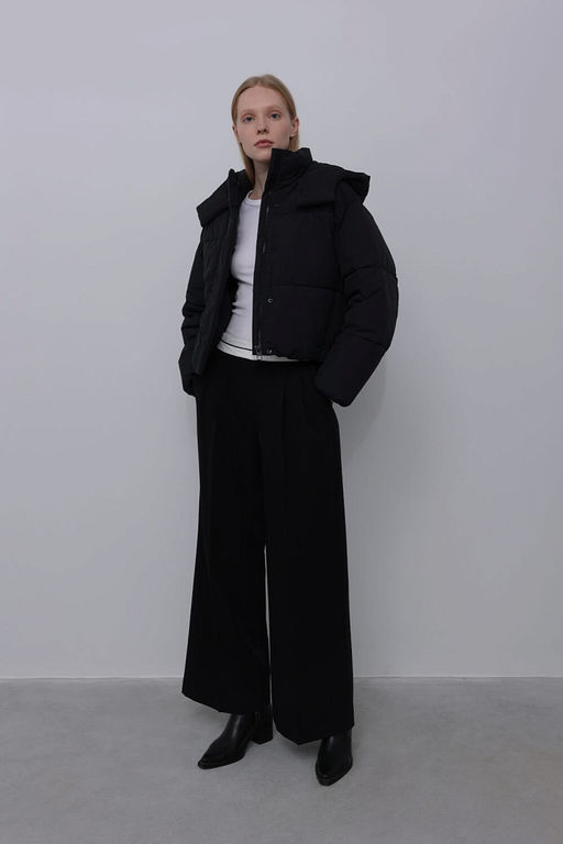 Стеганая куртка c капюшоном - Incity фото 2