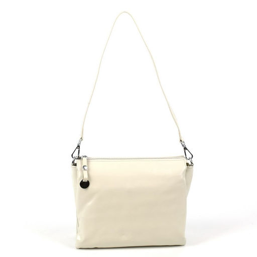 Женская кожаная сумка через плечо с тремя отделениями 0101-14 - Cidirro фото 3