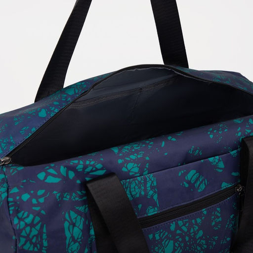 Сумка спортивная на молнии, наружный карман, цвет бирюзовый - Simaland фото 5