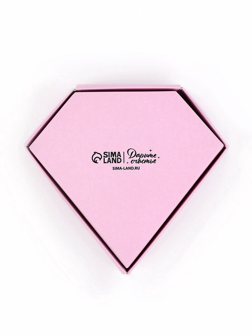 Цена за 5 шт. Коробка подарочная под бижутерию «Лавандовая, тиснение», 10×9×3.5 см