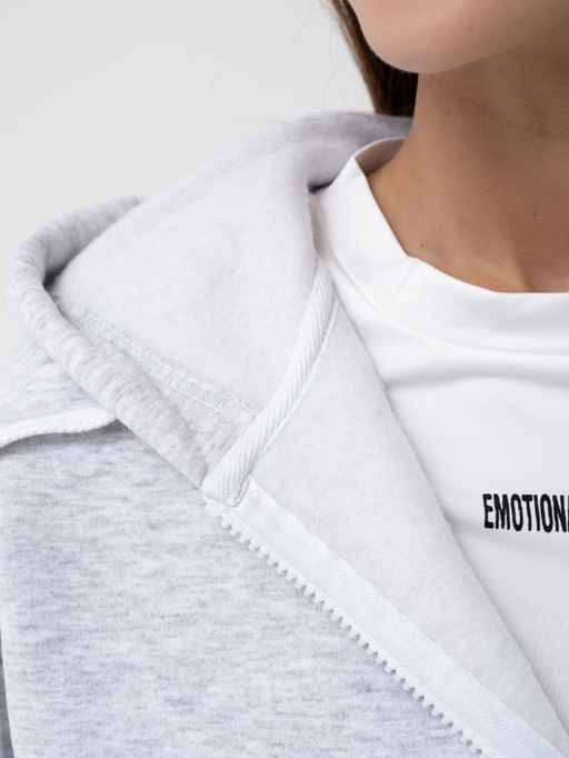 Толстовка жен.арт.1146-1,серый меланж - Binita фото 6