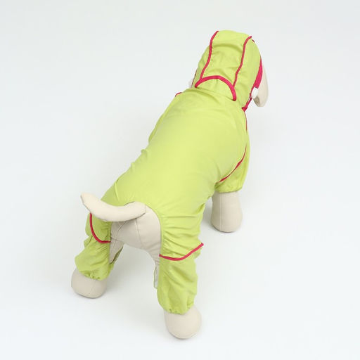 Комбинезон для собак,демисезонный с сумкой, размер L (ДС 33, Ог 45, ОШ 30 см), салатовый - Simaland фото 18