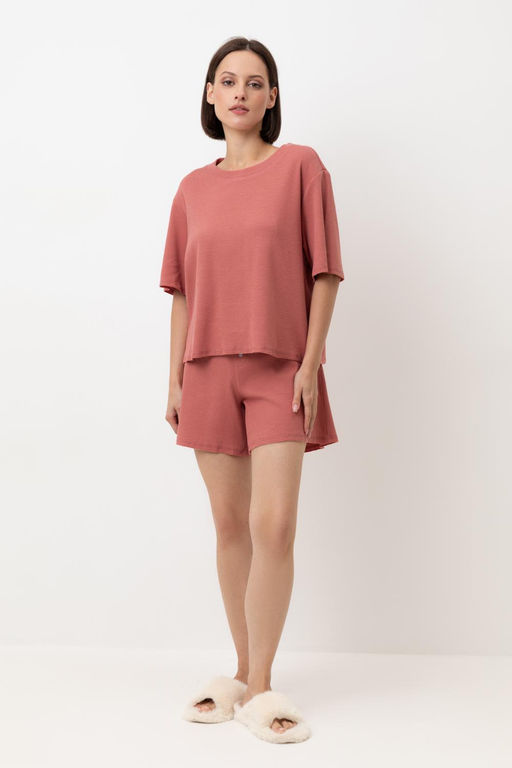 Е 20149/терракотовый пижама жен