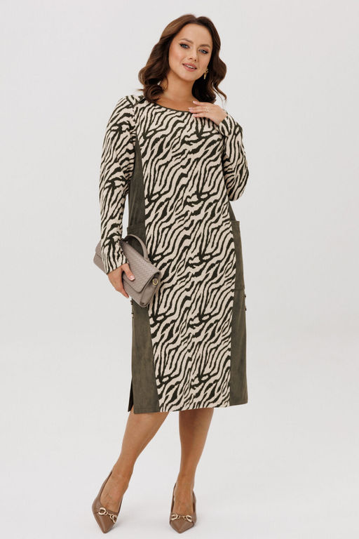 Платье Mubliz 298 олива фото 5