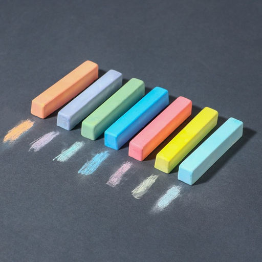 Цена за 2 шт. Мелки цветные школьные 7 шт., «Человек-паук»