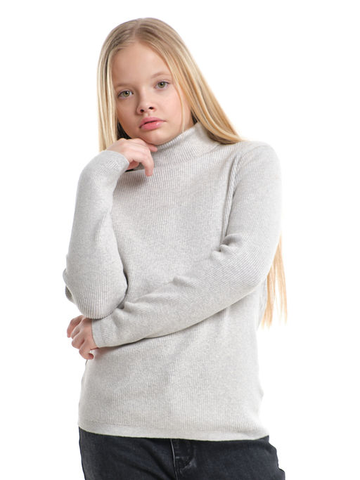 Джемпер (водолазка) лапша 33-12246 темно серый - Mini maxi фото 22