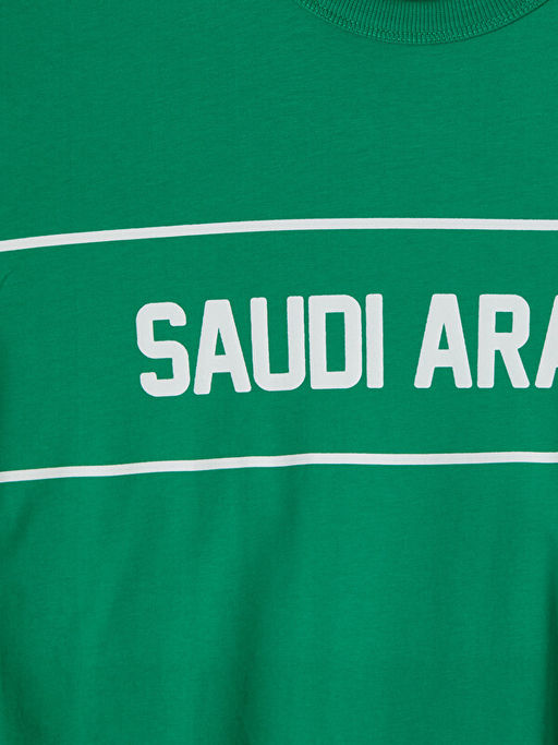 Bisiklet Yaka Suudi Arabistan Bask?l? Erkek ?ocuk Ti??rt