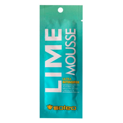 САШЕ LIME MOUSSE Крем-мусс Ультра усил. загара с маслом жожоба, молоч.протеин., зел.чаем 15 мл
