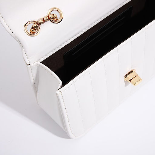 Сумка-мессенджер на клапане, цвет белый - Simaland фото 7