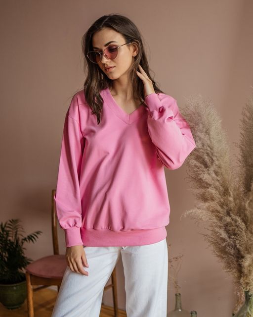 Свитшот с V-образным вырезом 93.4.2 - Elena sorti фото 3