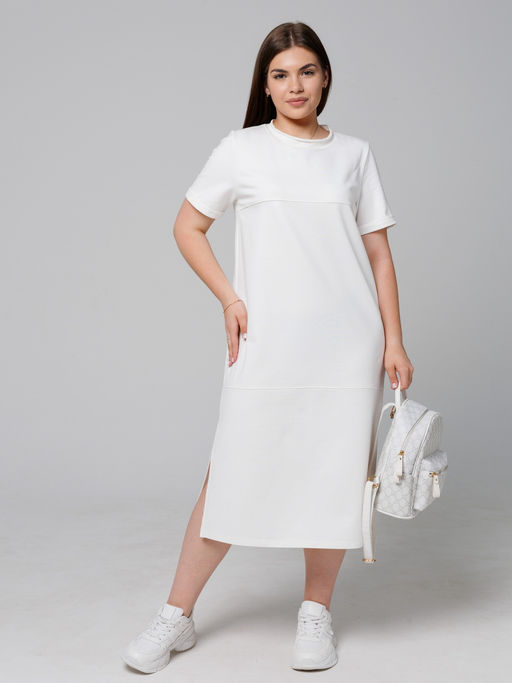 Платье женское П-179 (футер 2х нитка пенье г/к) Чёрная