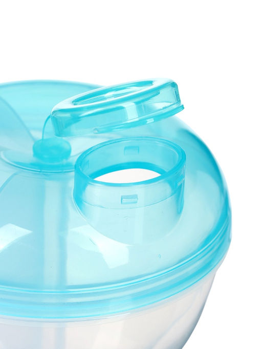 Контейнер для детского питания Крошка Я, 3 секции, ВИД 3, 180 мл., голубой