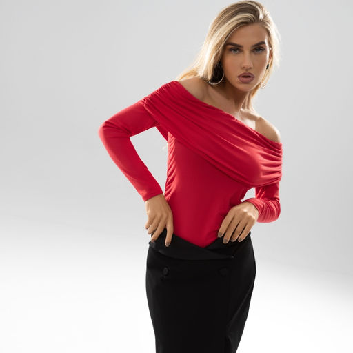 Лонгслив Королевские манеры (рэд) - Charutti фото 4