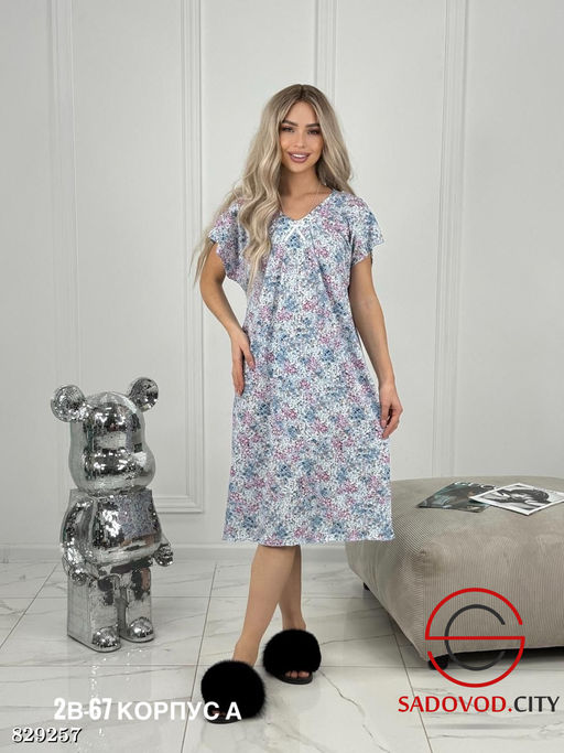 Сорочка женская с рисунком