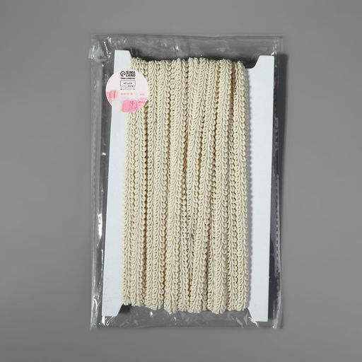 Тесьма декоративная «Шанель», 8 мм, 10±1 м, бежевая