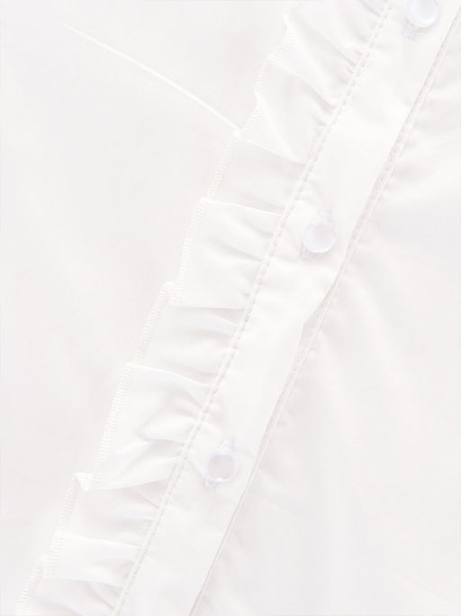 Рубашка для девочки в школу белая UD 6645 белый - Mini maxi фото 7