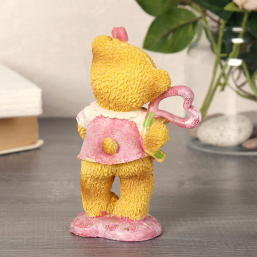 Фигурка Медвежонок с сердцем 11 см / 708-70 /уп 72/АКЦИЯ - Галеонтрейд фото 11