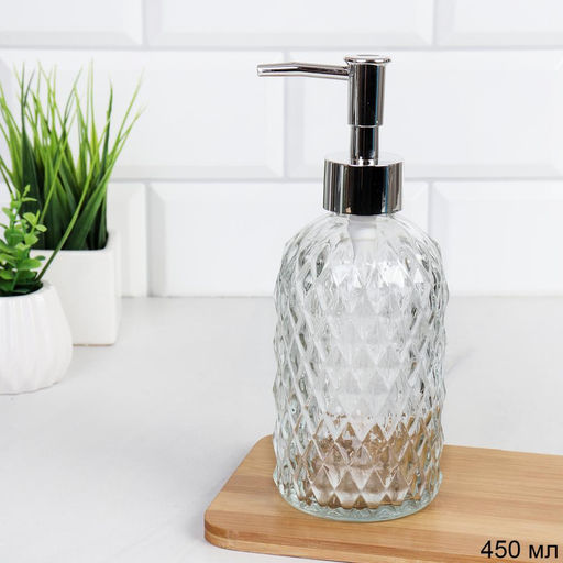 Дозатор для жидкого мыла 450 мл 20 см / GKR6 /уп 48/
