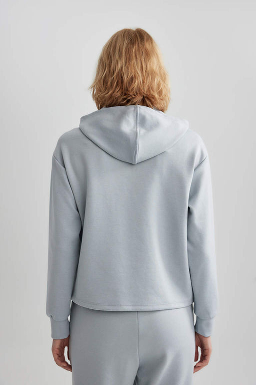 DeFactoFit Толстовка для спортсменов Scuba Diver стандартной посадки с капюшоном  фото 7