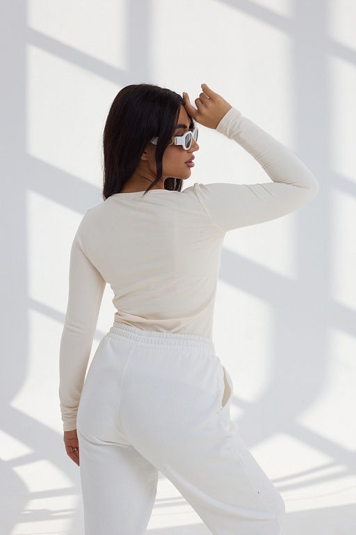 Лонгслив женский Сливки - Амавес-текстиль фото 8