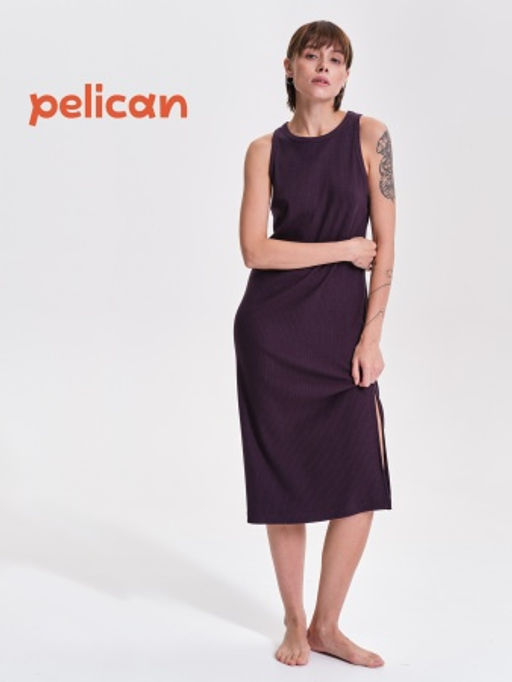 PELICAN, платье женское, Сливовый