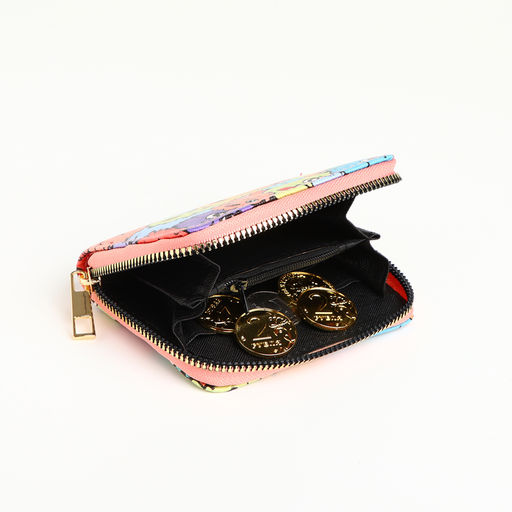 Кошелёк на молнии, разноцветный