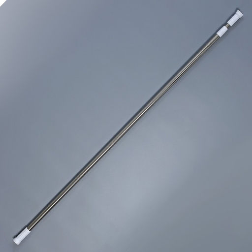 Карниз для ванной Доляна, телескопический, 130-240 см, стальной