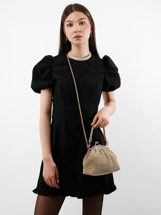 LACCOMA сумка ST126-золотой стразы