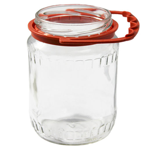 Ручка для стеклянной банки д82мм пластмассовая (Россия) - Домашняя мода фото 3