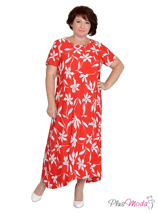 Платье Модель №904 размеры 44-84 - Plusmoda фото 2