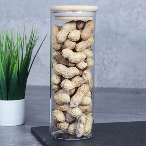 Банка для сыпучих бамбуковая крышка d-65/180 мм 550 мл /GT-35-118/уп120/ - Галеонтрейд фото 4