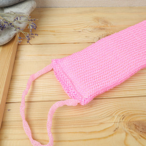 Мочалка банная с ручками жесткая-плюс / 1472 / - Галеонтрейд фото 4