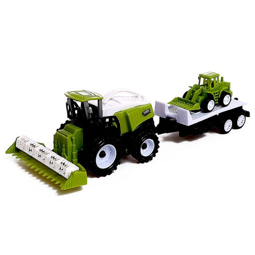 Комбайн инерционный Фермер, с трактором и прицепом, МИКС - Simaland фото 7