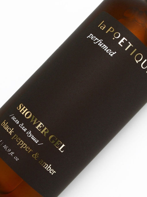 Гель для душа парфюмированный, аромат Black pepper, 500 мл, laPOETIQUE  фото 11