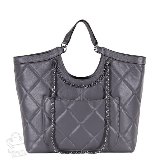 Сумка женская кожаная 3371S gray S-Style/50  в Новосибирске