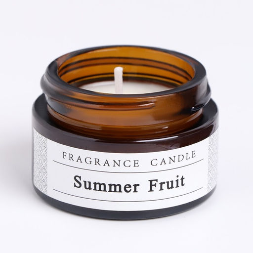 Ароматическая свеча в банке «Летние фрукты», соевый воск, 12 г