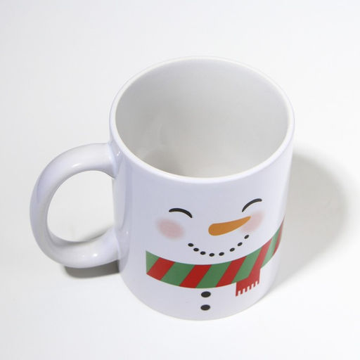 Кружка керамическая новогодняя «Снеговик», 320 мл