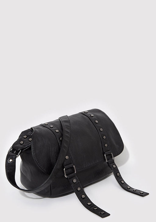 Siyah Capraz Canta - Mavi фото 3