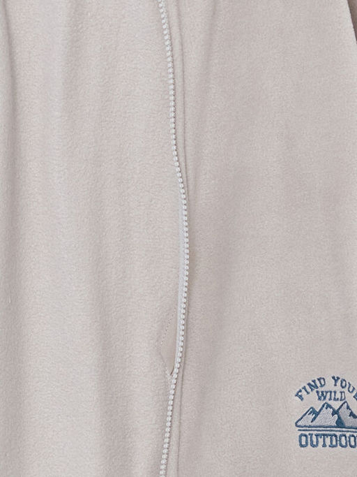 Basic Erkek Bebek Fermuarl? Sweatshirt