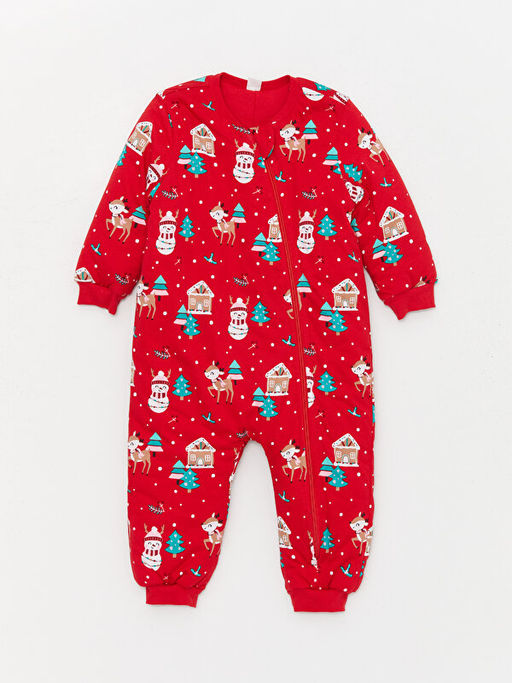 Y?lba?? Temal? 2.5 Tog Elyafl? K?z Bebek Uyku Tulumu