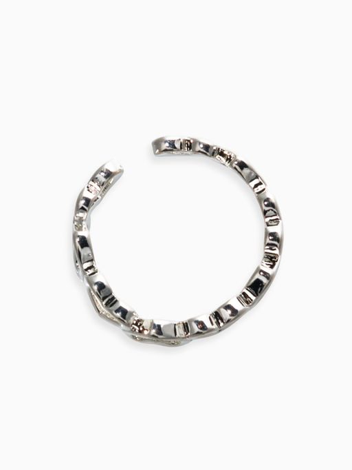 Кольцо «Сердце» чувства, цвет серебро, безразмерное